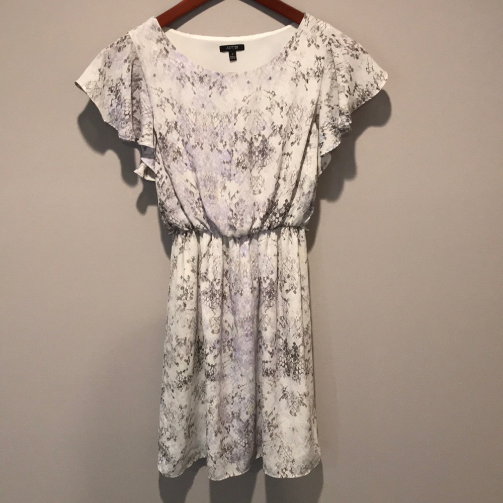 Apt9 cinched waist dress